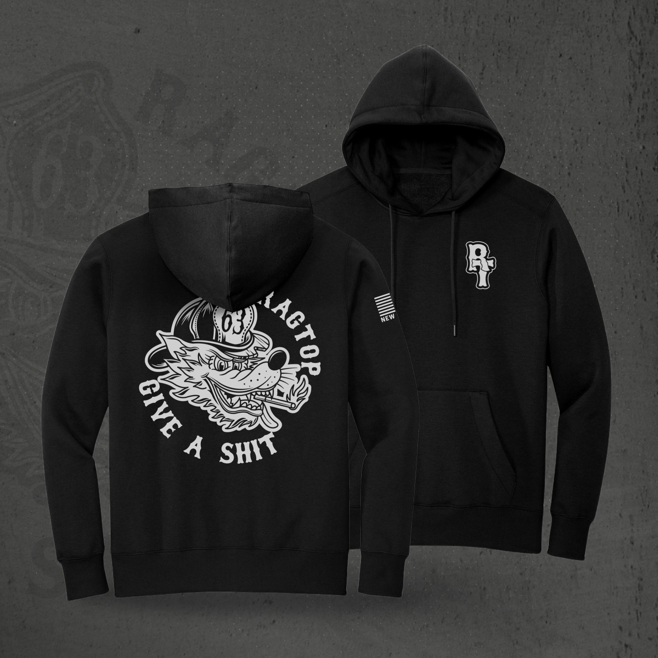 Give A S*** Hoodie – RagTop Fire