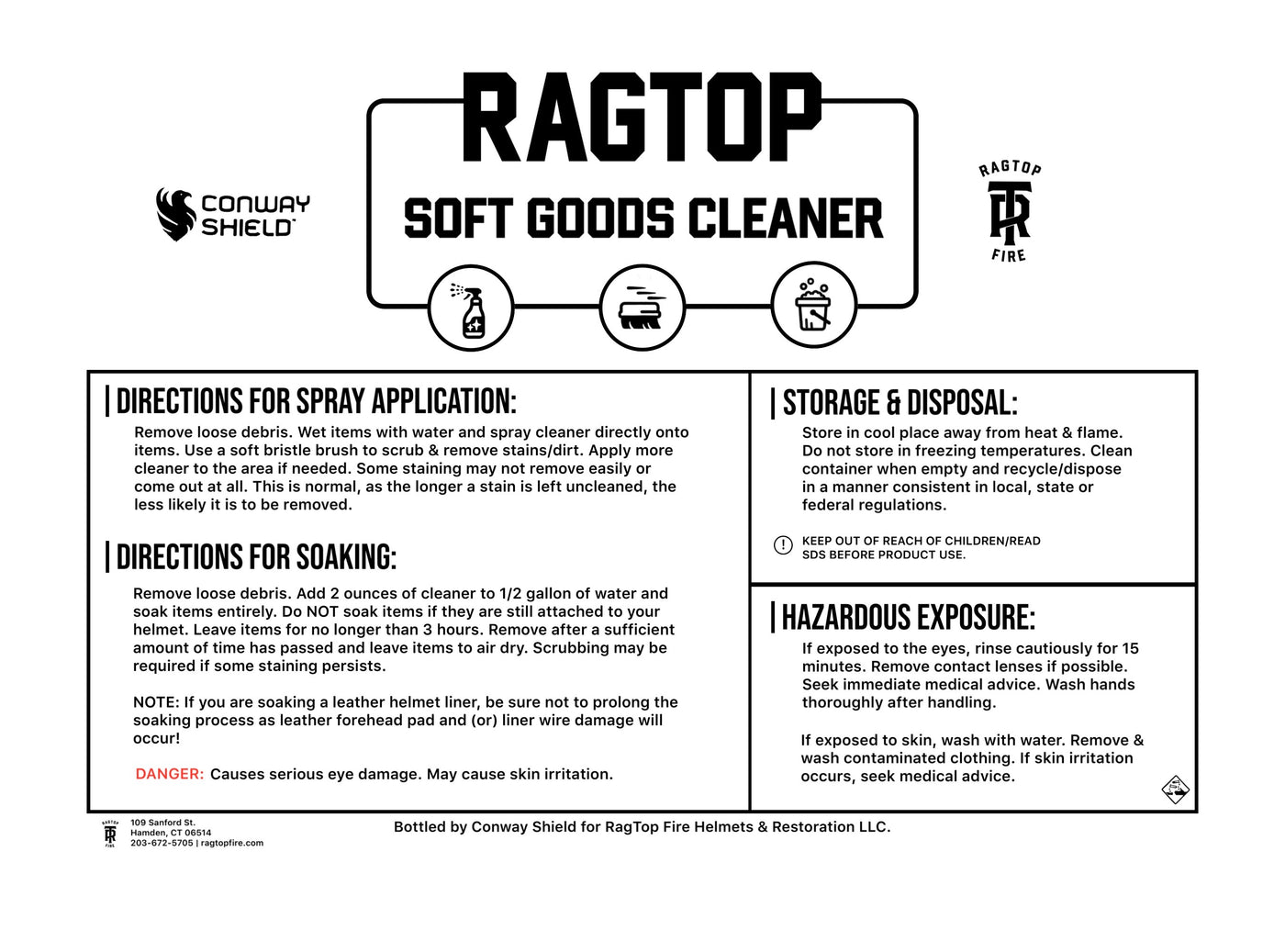 RagTop Soft Goods Cleaner