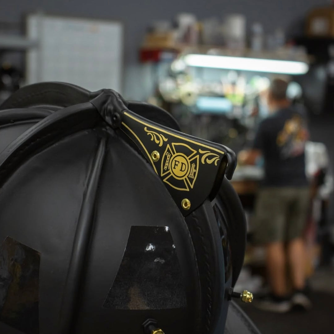 Blacked Out Brass Front Holder – RagTop Fire