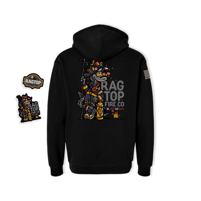 Sudadera con capucha Club + pegatinas