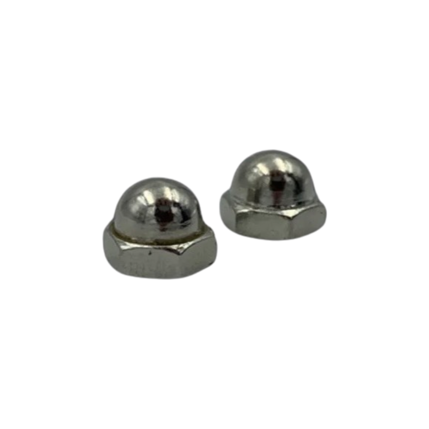 Silver Cap Nuts