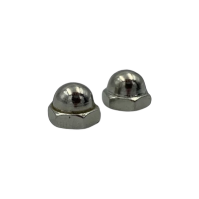 Silver Cap Nuts