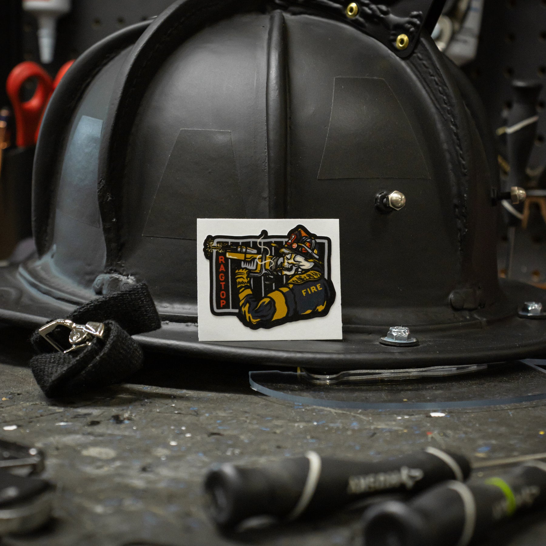 Window Service Decal – RagTop Fire