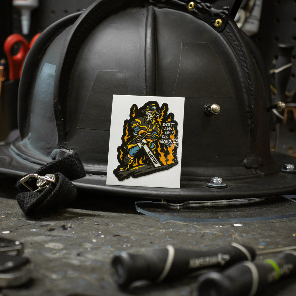 Fire Helmet Letters