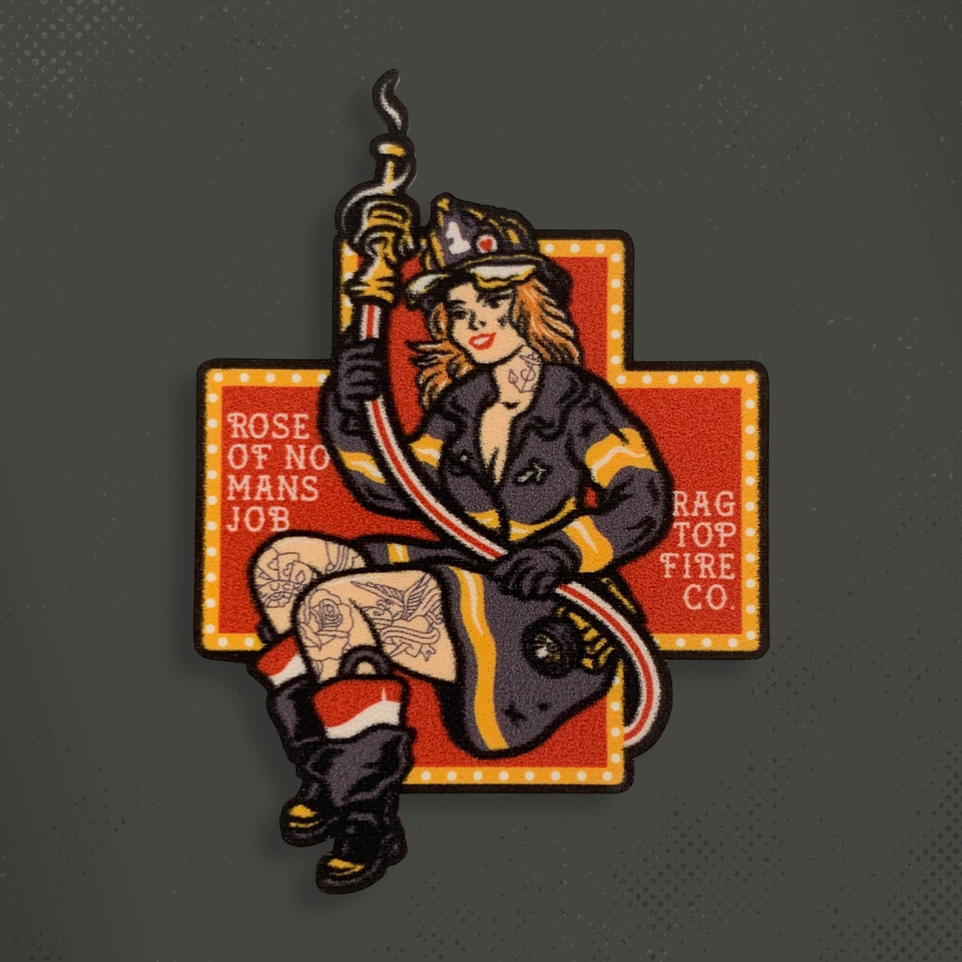 Rose of No Mans Job Decal