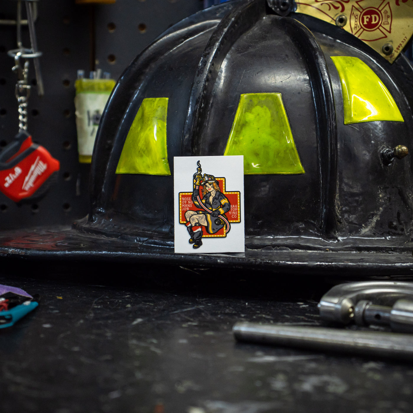 Rose of No Mans Job Decal