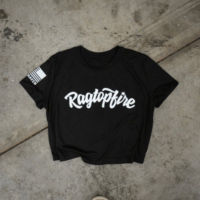 Womens Hoodson Cropped Tee