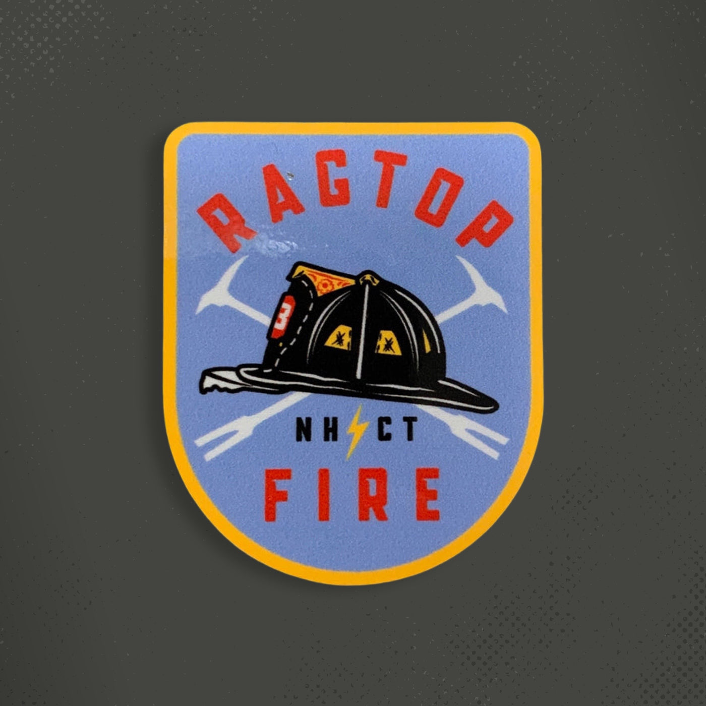 RagTop Helmet Decal