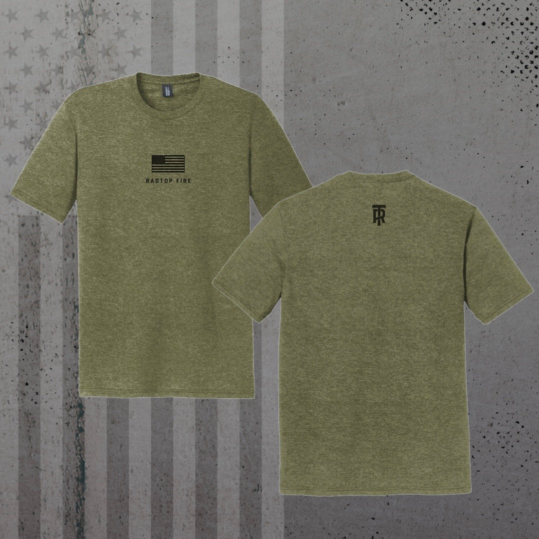 The Flag Tee – RagTop Fire