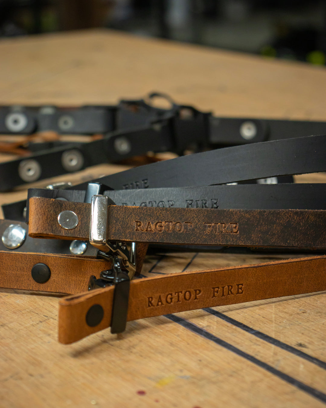 RagTop | Leather Quick-Release Chinstrap – RagTop Fire