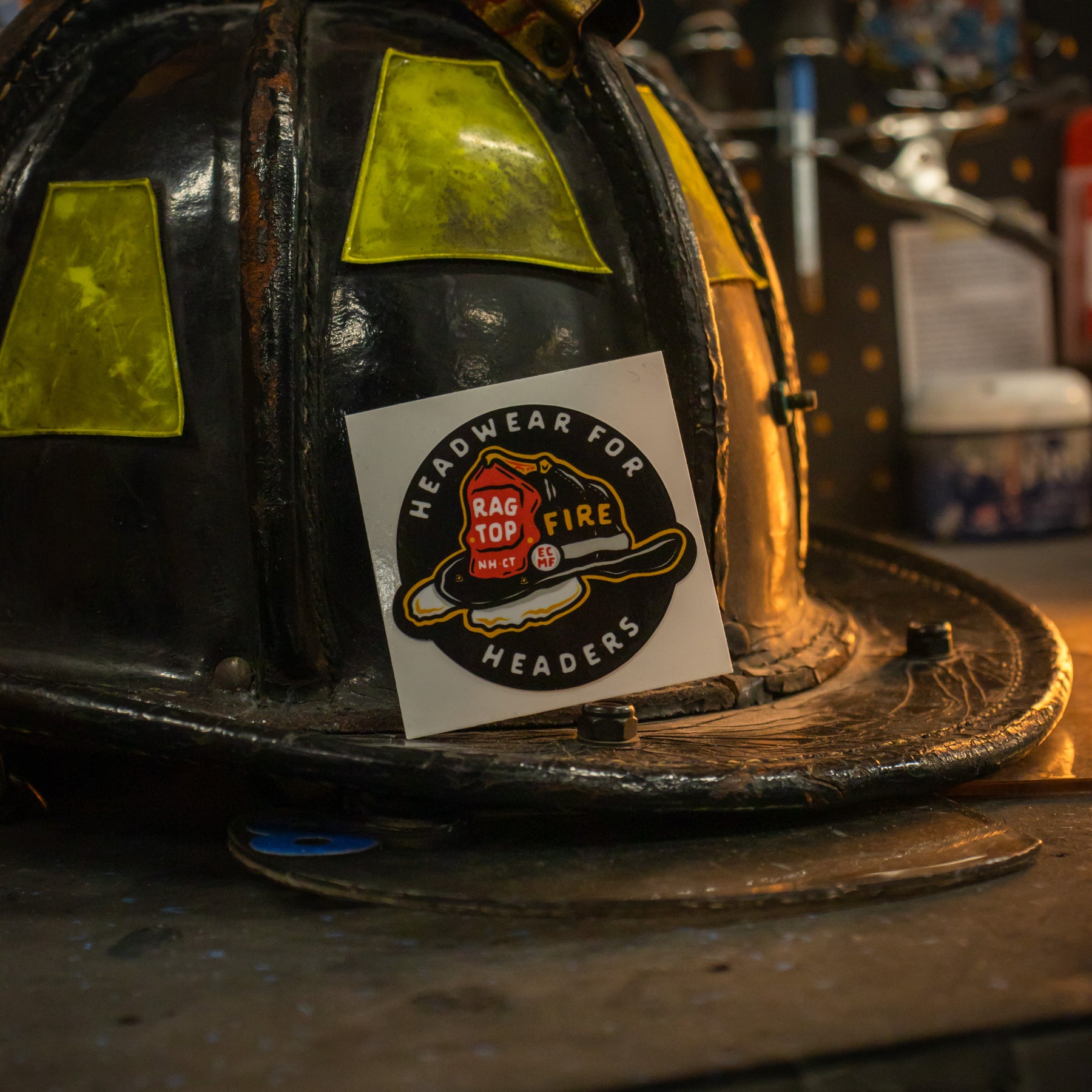 Headwear For Headers Decal – RagTop Fire