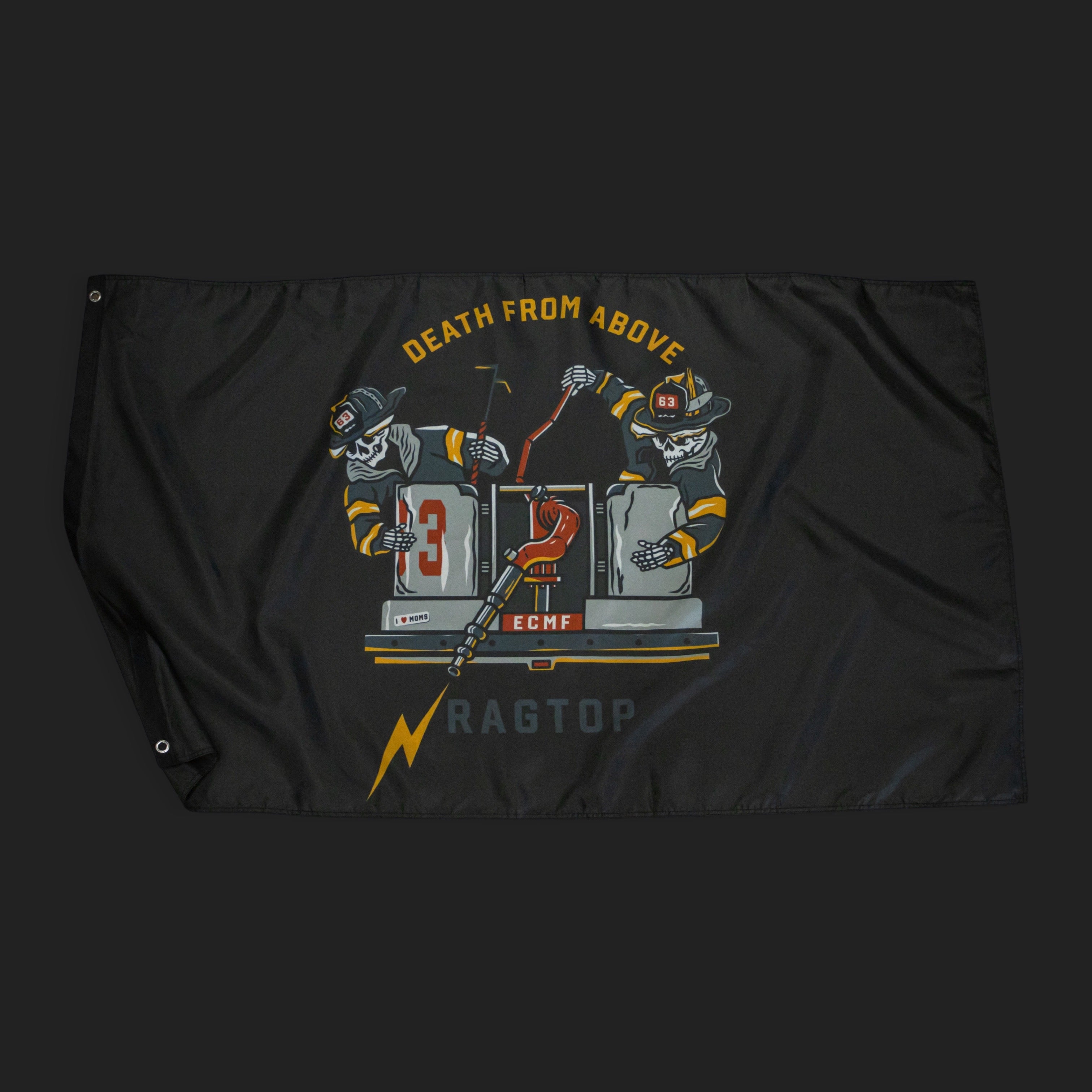 Death From Above Flag – RagTop Fire
