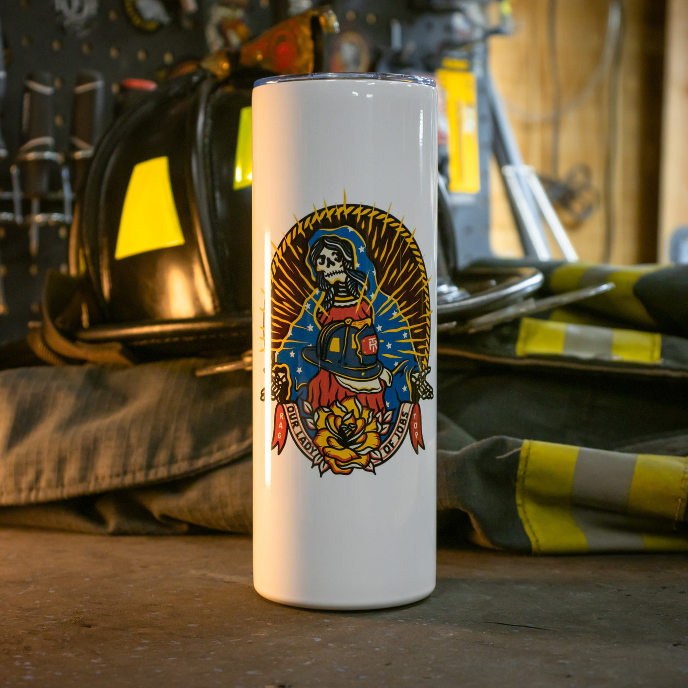 Our Lady Of Jobs Tumbler