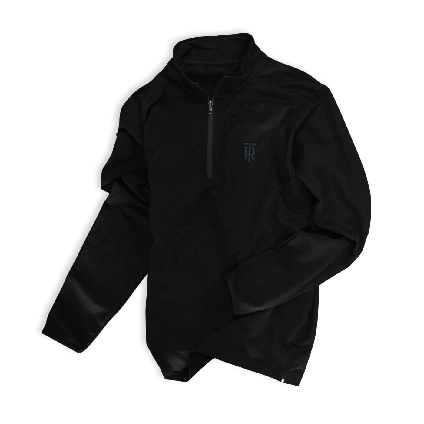 Mens Letterstack Quarter Zip