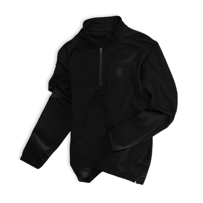 Mens Letterstack Quarter Zip