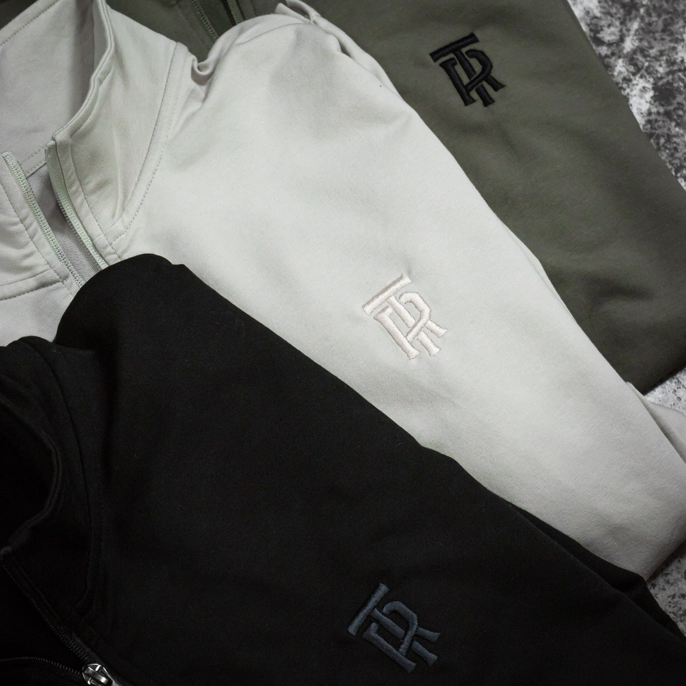 Letterstack Quarter Zip