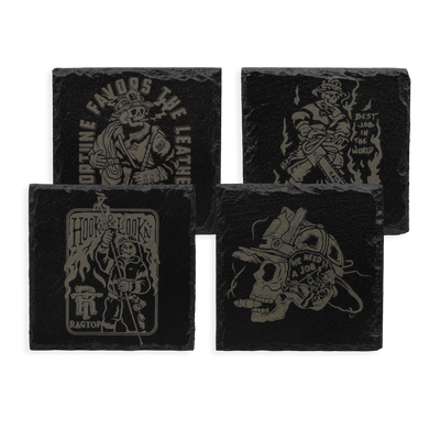 Slate Coaster Set