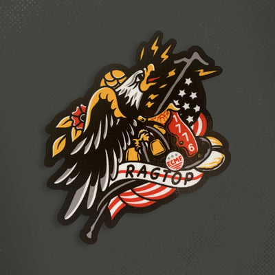 Screaming Eagle Decal