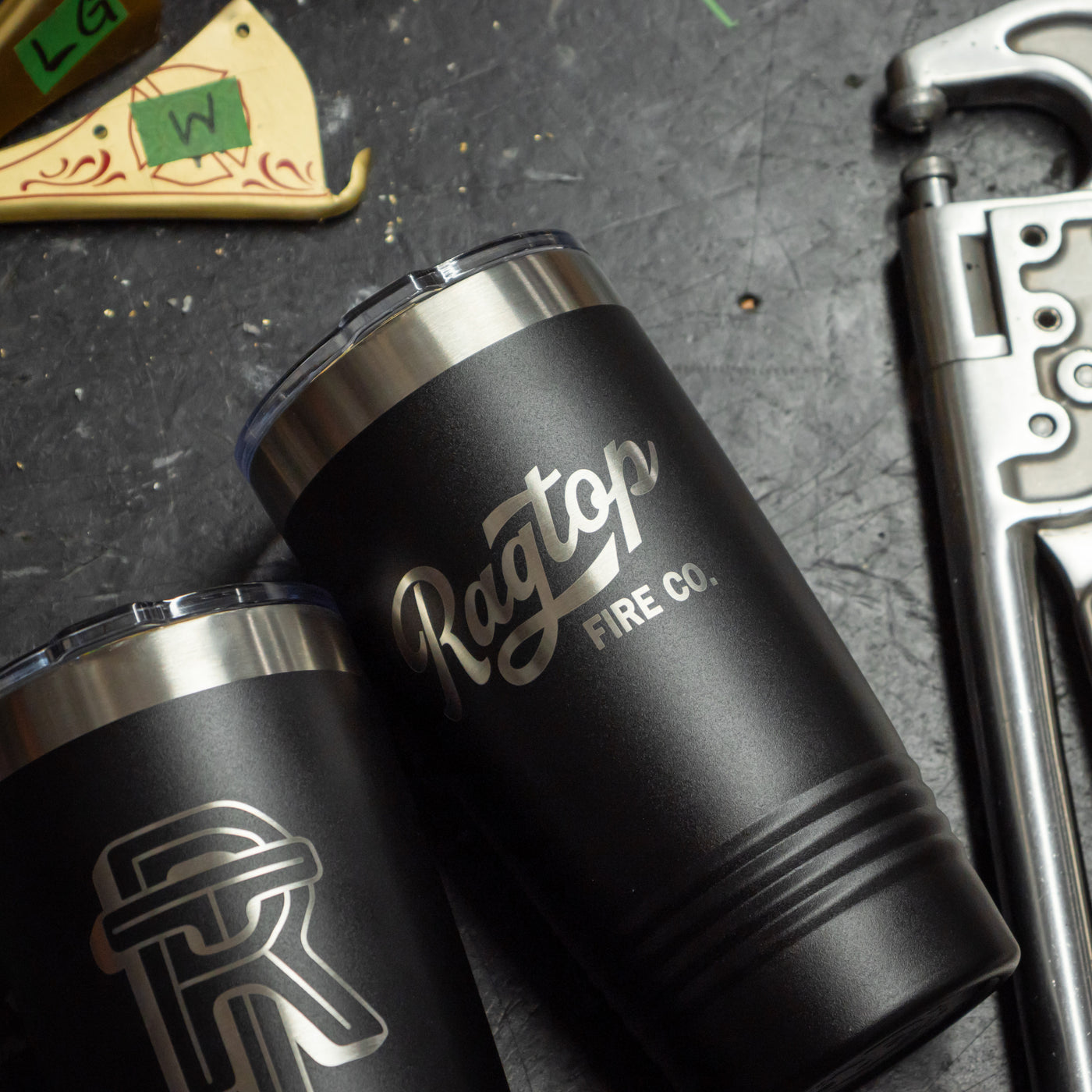 RagTop Fire Co. Tumbler
