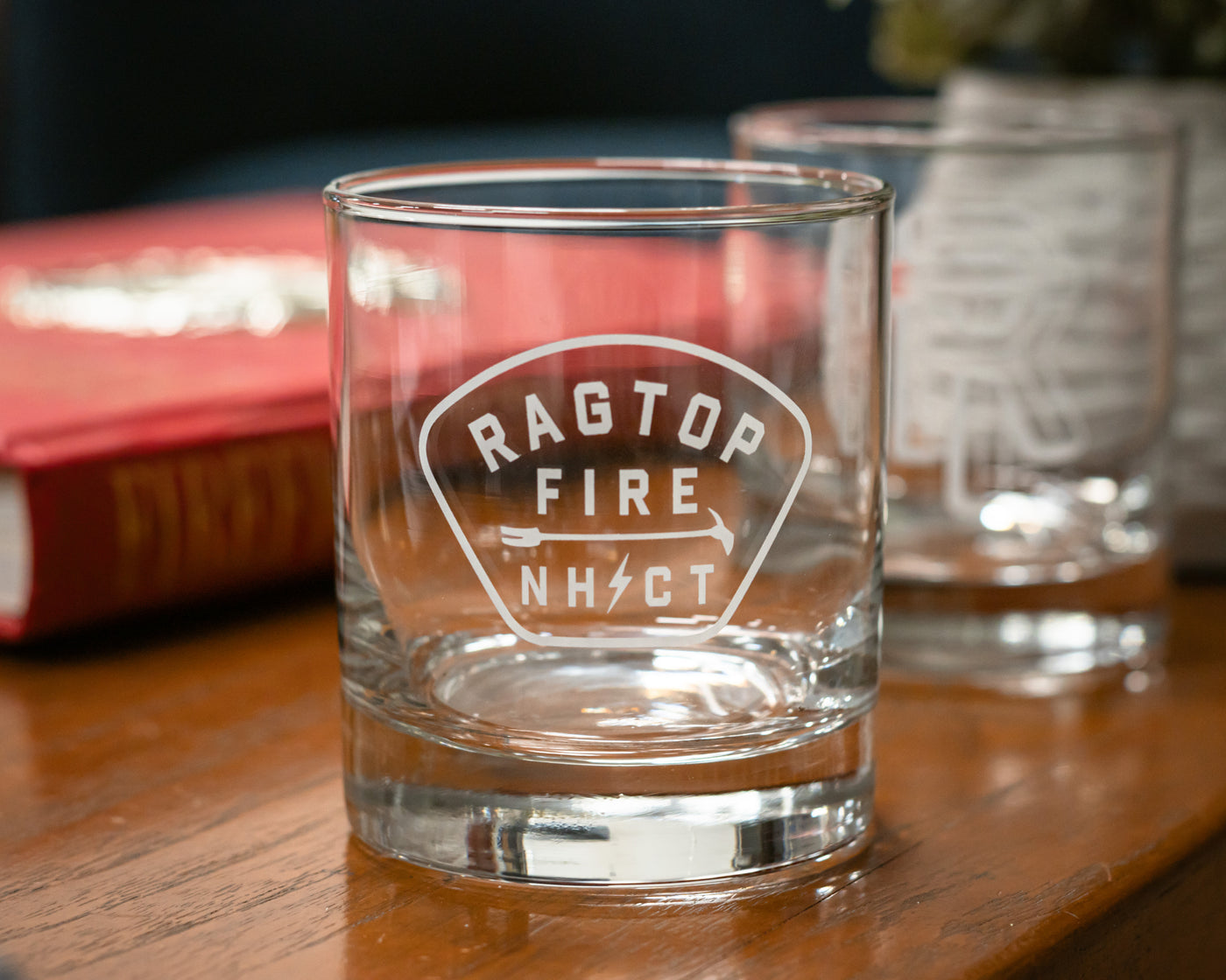 RagTop Fire Whiskey Glass