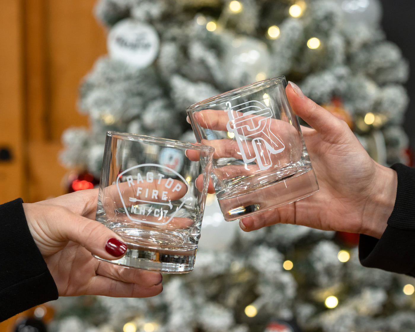 RagTop Fire Whiskey Glass