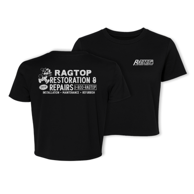 Womens 1-800 RAGTOP Cropped Tee