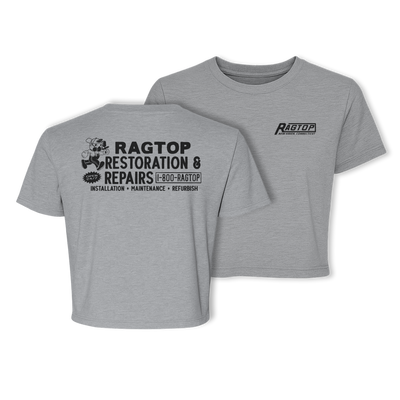 Womens 1-800 RAGTOP Cropped Tee