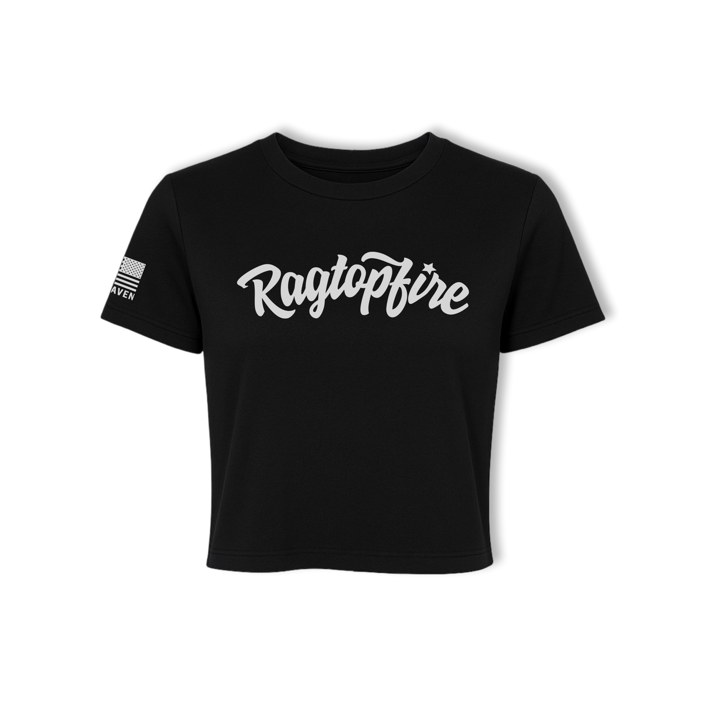 Womens Hoodson Cropped Tee