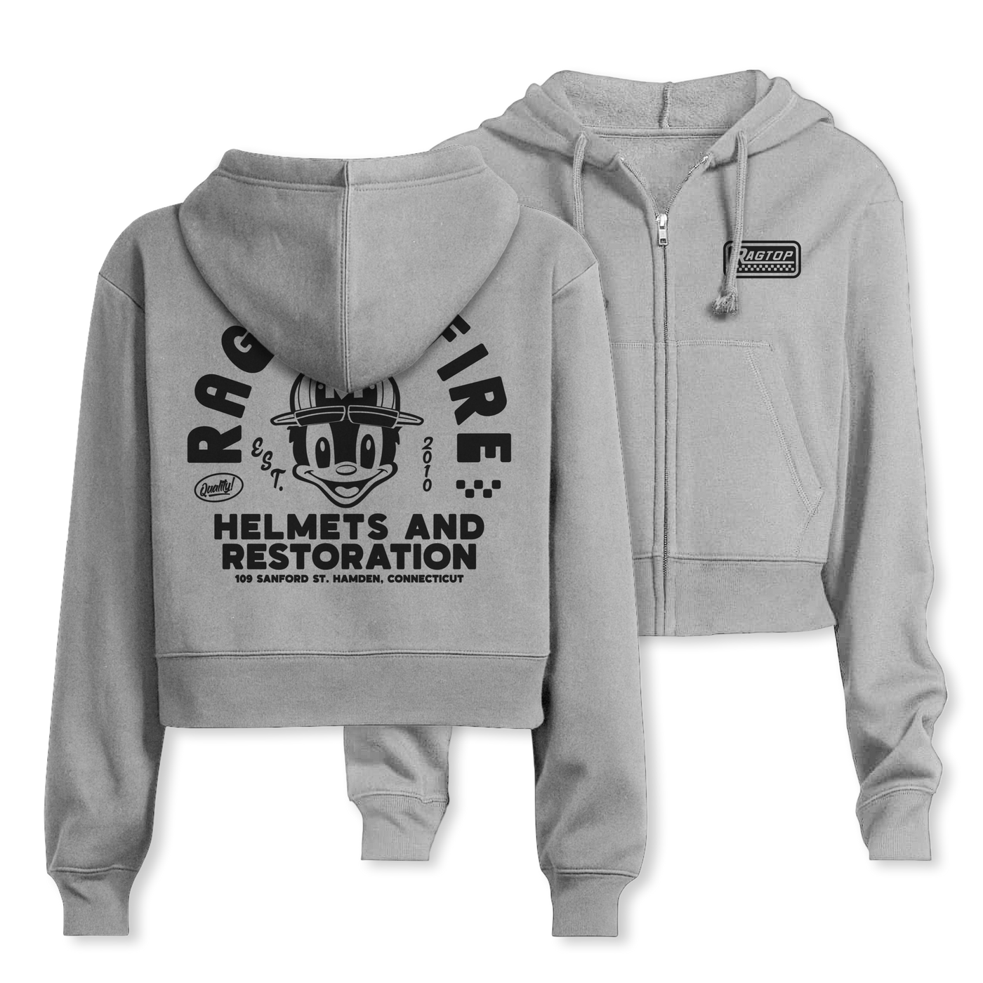 Womens Mascot Zip-Up