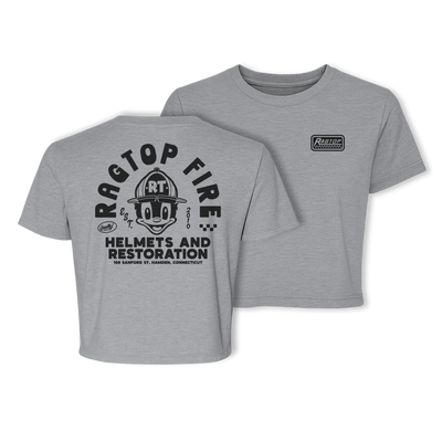 Womens Mascot Cropped Tee