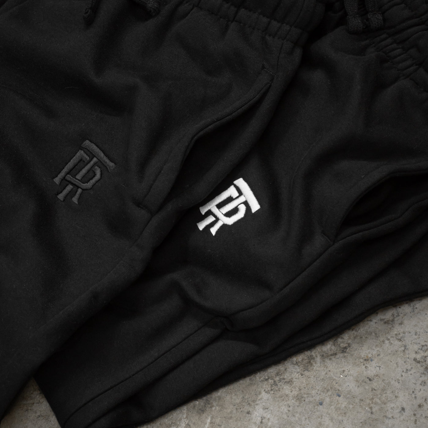 Womens Embroidered Letterstack Sweatpants