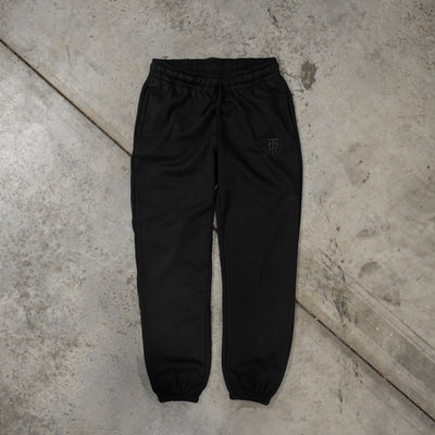 Womens Embroidered Letterstack Sweatpants