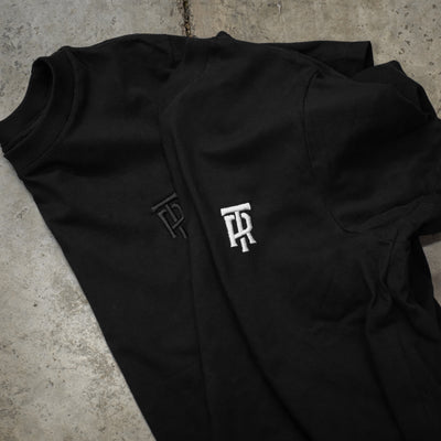 Womens Embroidered Letterstack Tee