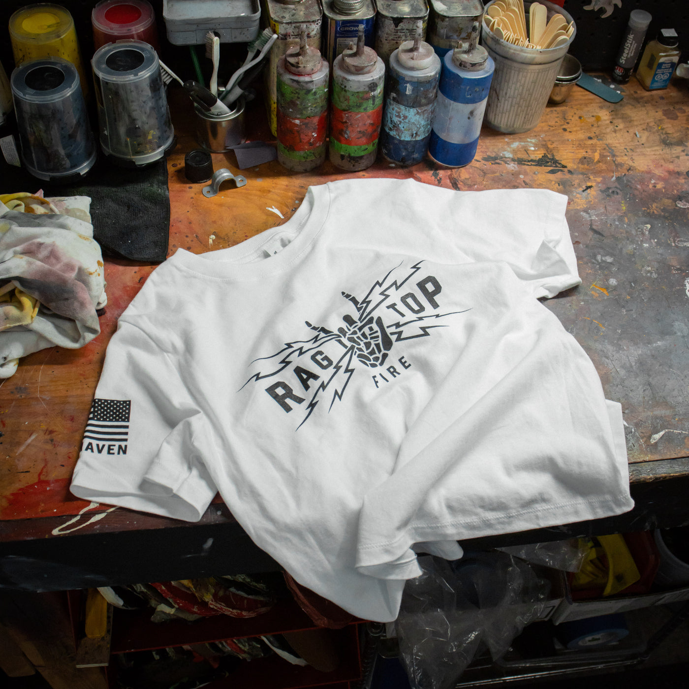 Womens Heavy Metal Tee