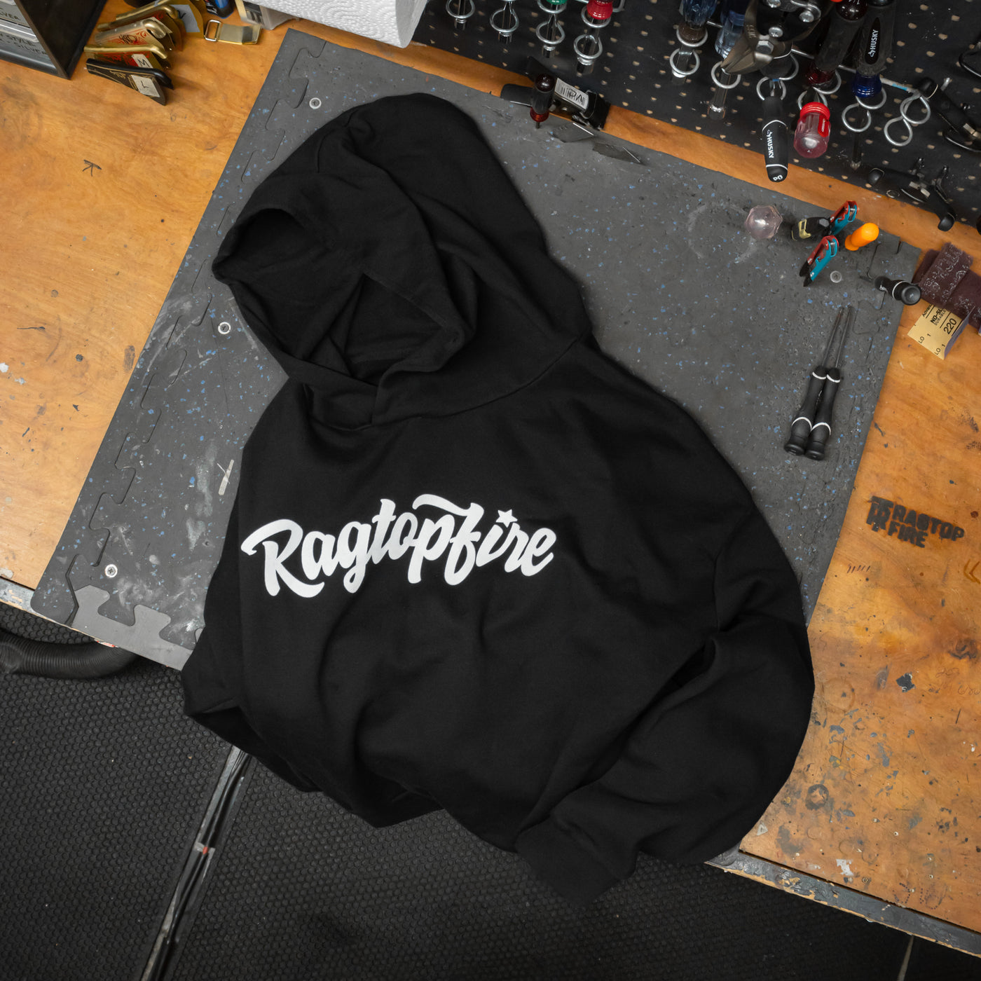 Womens Hoodson Cropped Hoodie