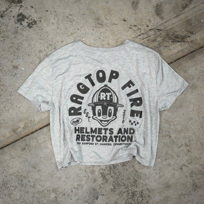 Womens Mascot Cropped Tee